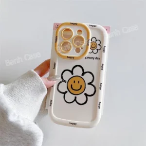 Ốp lưng iPhone Hoa trắng